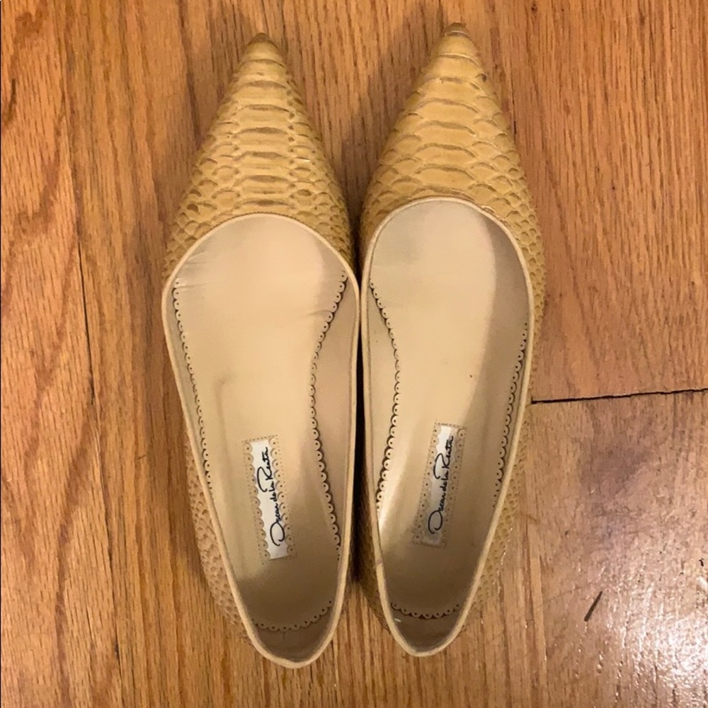 Oscar de la Renta flats